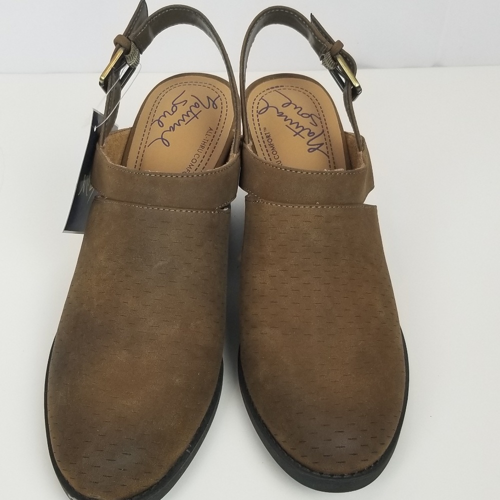 Open Heel Slingback